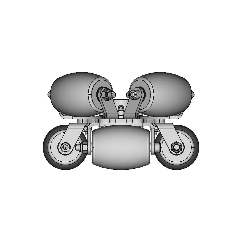 Omni Wheel 250Mm - Standard Mechanical Component_0_0_degree_snapshot
