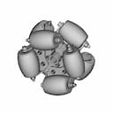 Omni Wheel 250Mm - Standard Mechanical Component_60_30_degree_snapshot