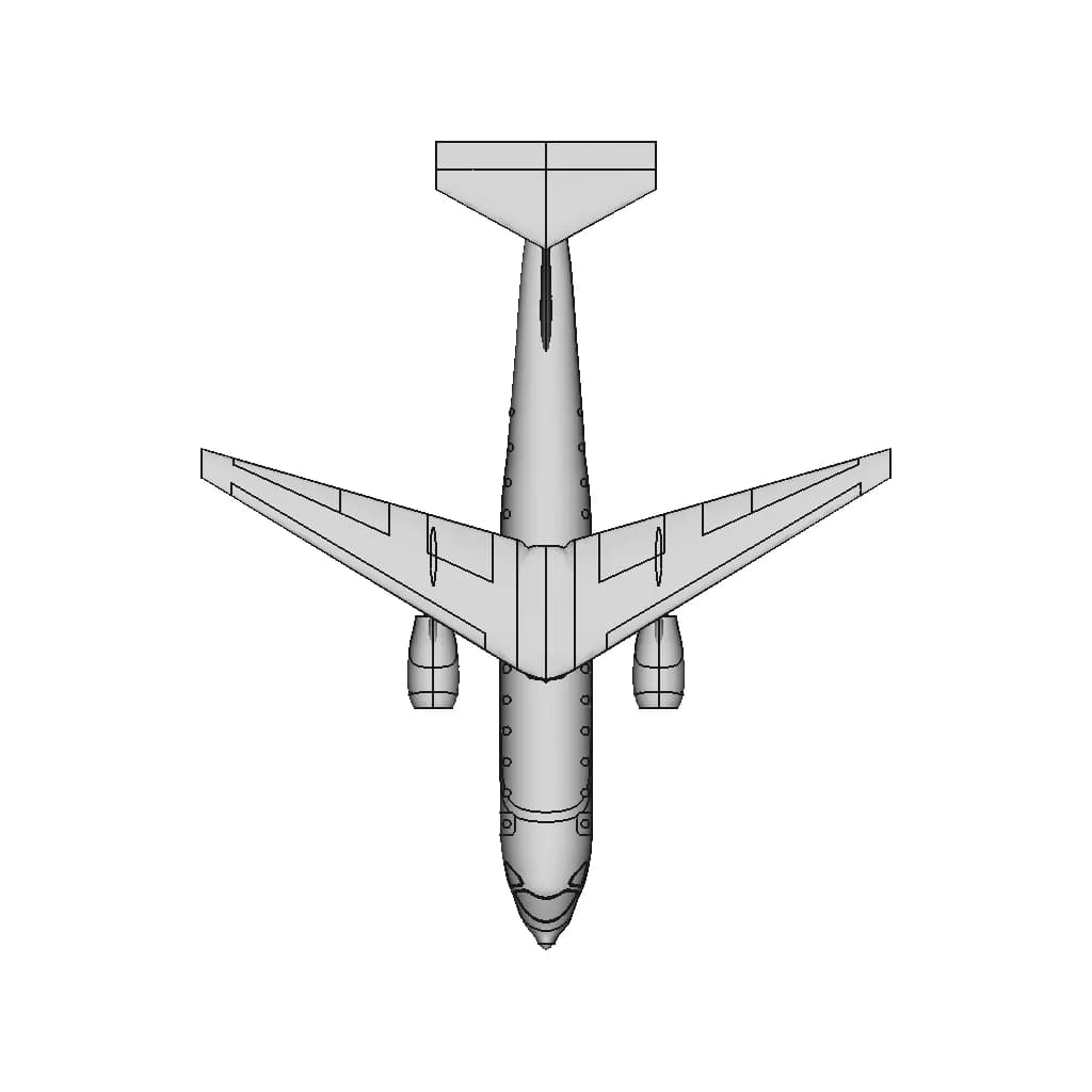 Avd Icl 2023-2024 Plane Cad | High-Quality CAD Model_270_0_degree_snapshot