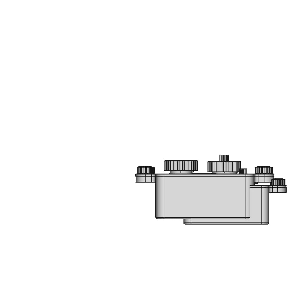 Rectangular Shape Press Fit Leakage Proof Bioreactor 3D Printable, Reusable, Modular With Gas Exchange | 3D Engineering Design File_0_270_degree_snapshot