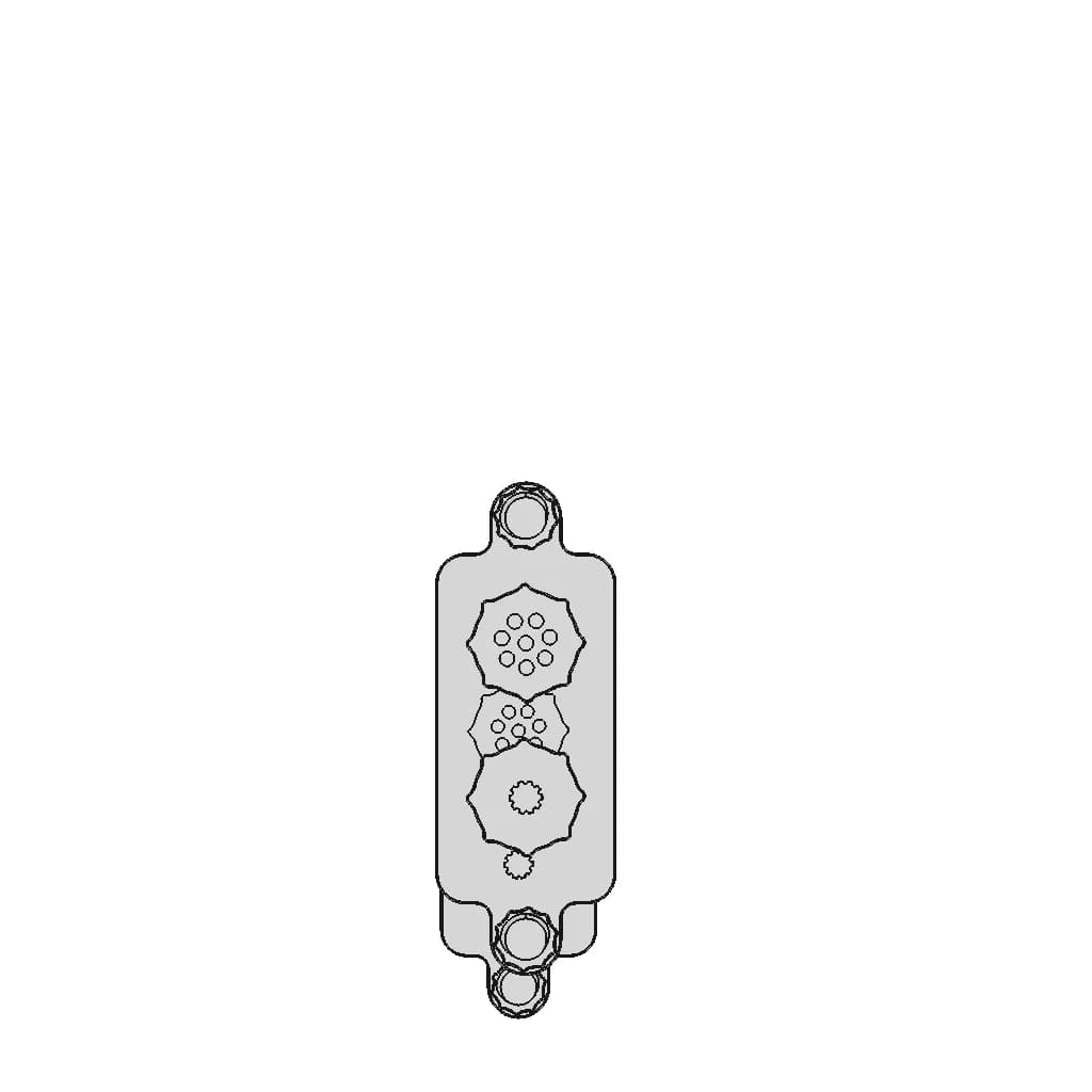 Rectangular Shape Press Fit Leakage Proof Bioreactor 3D Printable, Reusable, Modular With Gas Exchange | 3D Engineering Design File_270_0_degree_snapshot