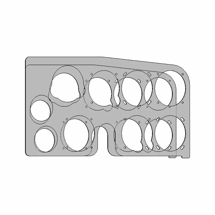 Панель Приборов Цессна_150 | 3D Engineering Design File