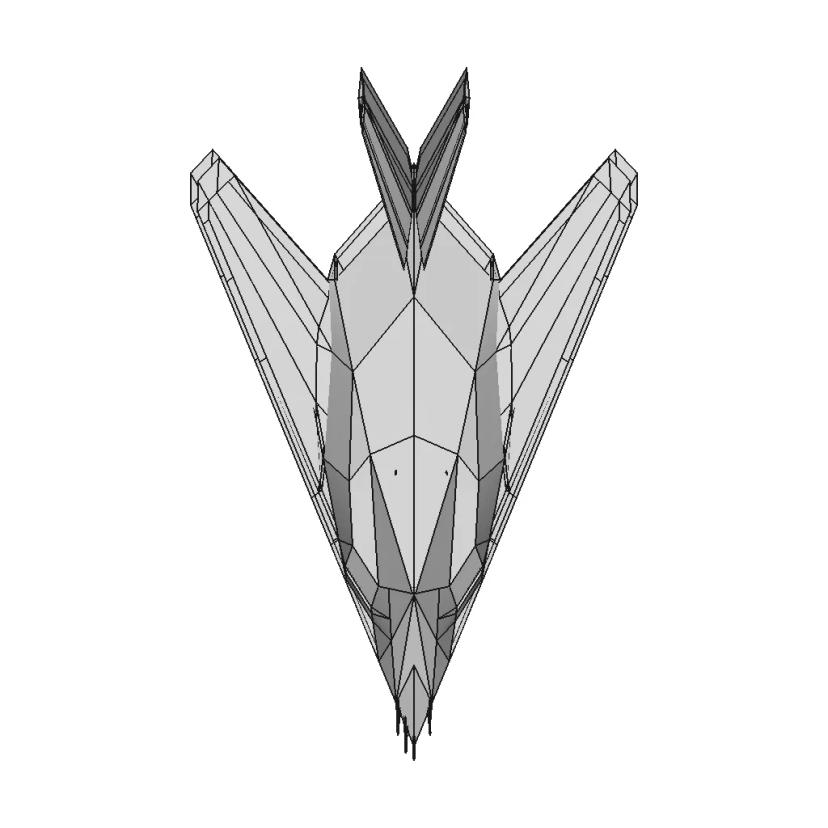 Lockheed Martin F-117 Nighthawk | High-Quality CAD Model