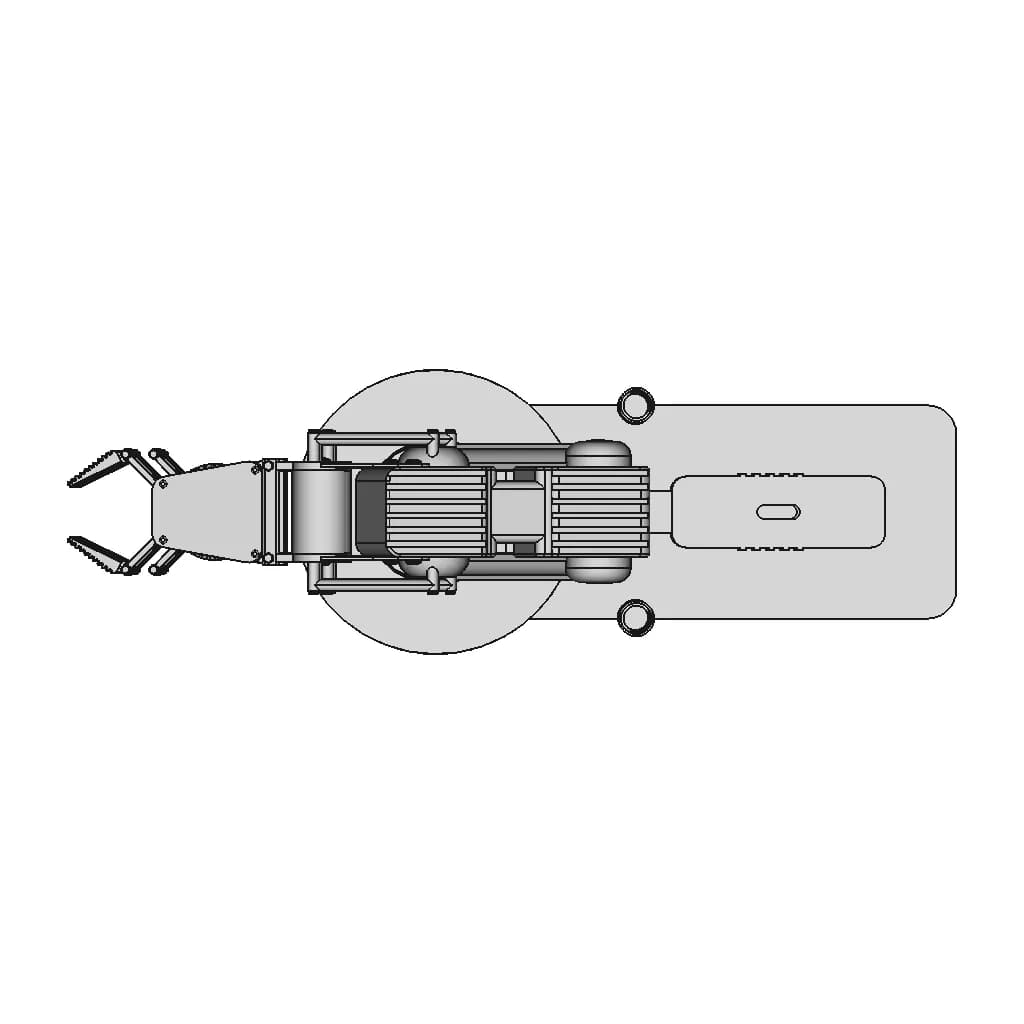 Robotic Arm_Royelsrohit - Downloadable CAD Representation_0_0_degree_snapshot