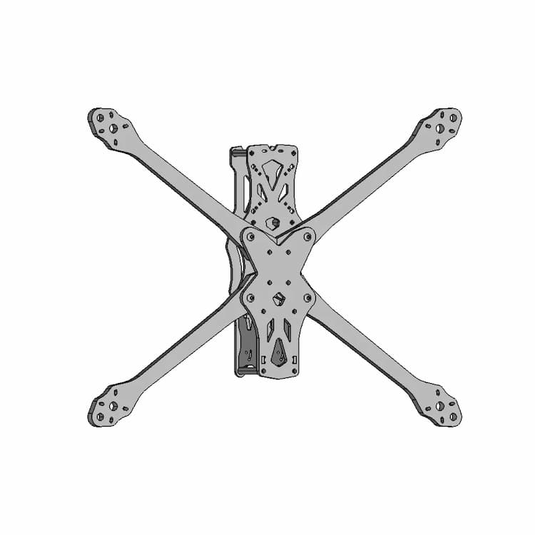 Apex Hd 7 Fpv Frame | 3D Engineering Design File