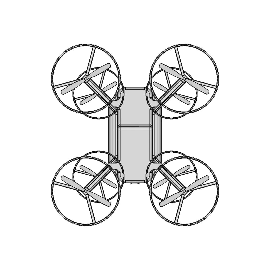 Drone | 3D Engineering Design File_0_0_degree_snapshot