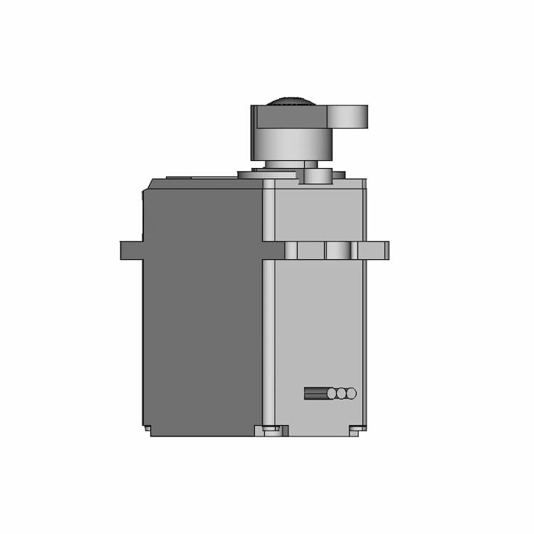 Servo Md31231 With Small Arm - Downloadable CAD Representation