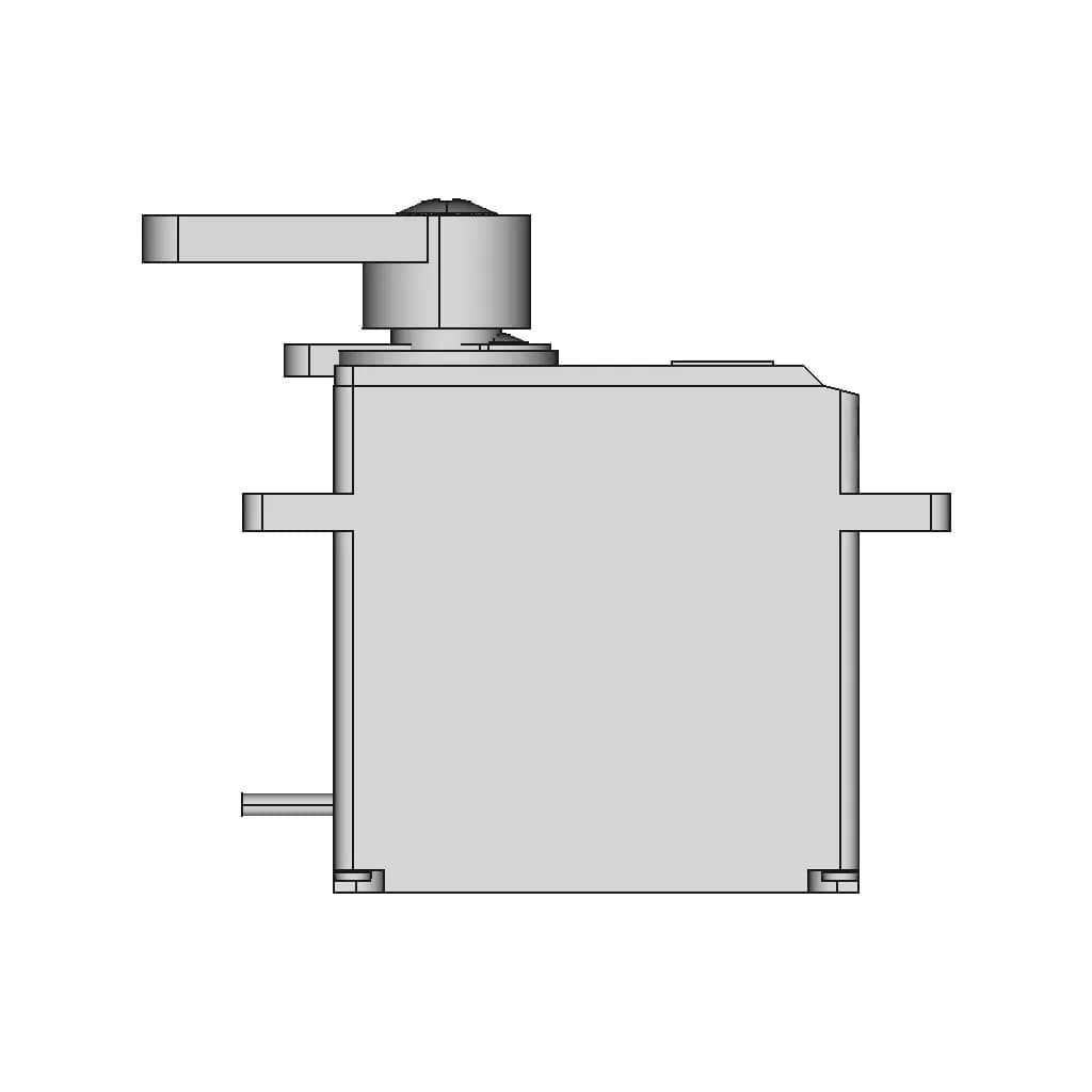 Servo Md31231 With Small Arm - Downloadable CAD Representation_0_270_degree_snapshot