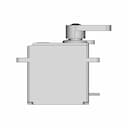Servo Md31231 With Small Arm - Downloadable CAD Representation_0_90_degree_snapshot