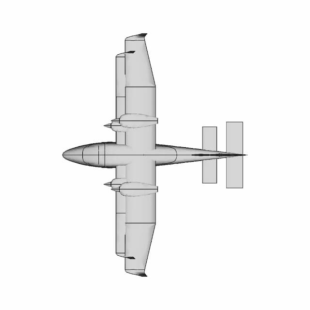 Tecnam P2006 - Downloadable CAD Representation