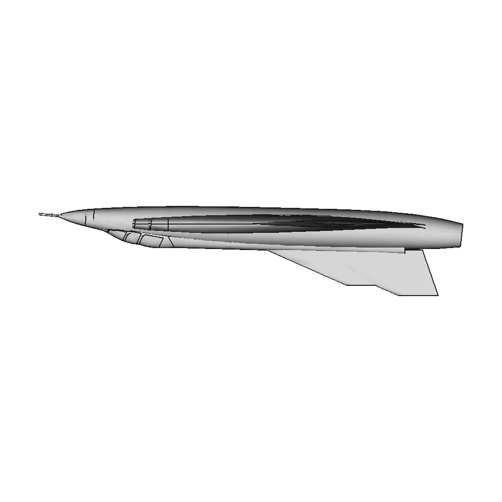Saab J-35 Draken Wip Surfaces - Standard Mechanical Component_270_0_degree_snapshot
