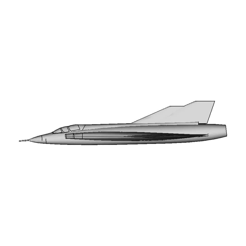Saab J-35 Draken Wip Surfaces - Standard Mechanical Component_90_0_degree_snapshot