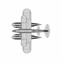 Electric Macchi Mc-72 | 3D Engineering Design File_0_0_degree_snapshot