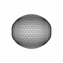 Honeycomb Fade Pattern - Downloadable CAD Representation_0_0_degree_snapshot