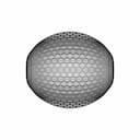 Honeycomb Fade Pattern - Downloadable CAD Representation_90_0_degree_snapshot