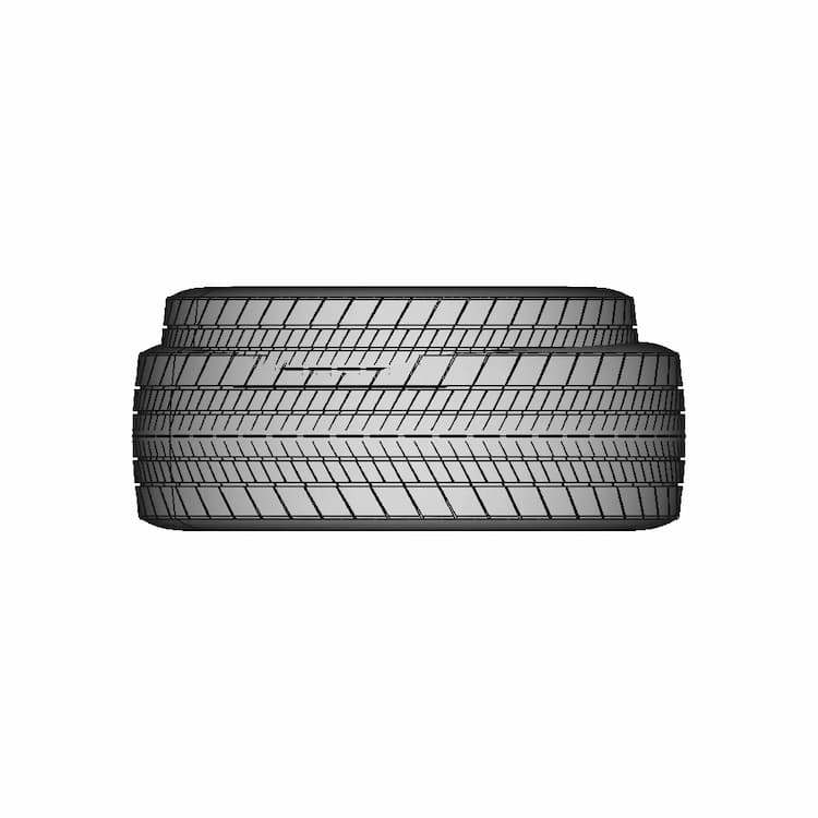 Wheel Model - Downloadable CAD Representation