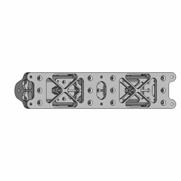 Diamond 42 Airplane Landing Light Holder - Standard Mechanical Component