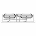 Diamond 42 Airplane Landing Light Holder - Standard Mechanical Component_90_0_degree_snapshot