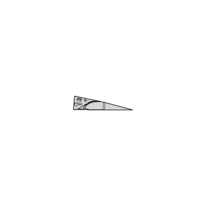 Flap Section Cessna 172 - Downloadable CAD Representation