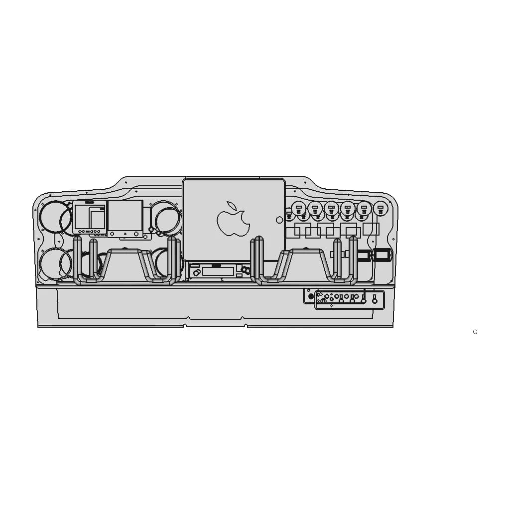 Instrument Panel | 3D Engineering Design File_0_0_degree_snapshot