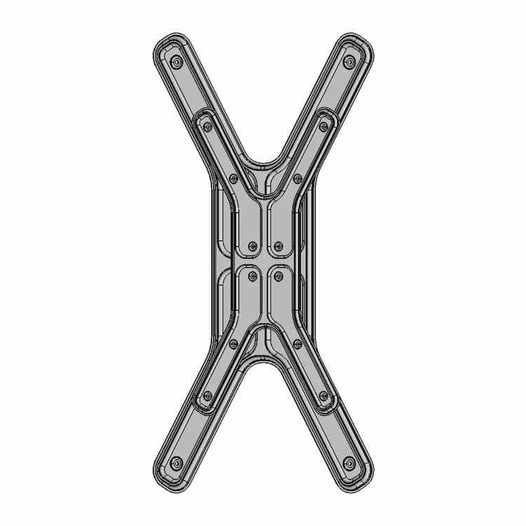 Example Of A Sheet Metal Design - Downloadable CAD Representation