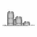 Efficient Hemispherical Bioreactor 3D Printable, Reusable, Modular, Optimized For Uniform Culture Growth And Gas Exchange For Nasa Challenge "3D Printable Bioreactor For Deep Space Food Production" | High-Quality CAD Model_0_0_degree_snapshot