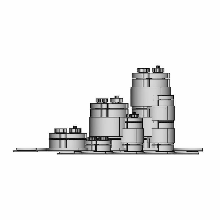 Efficient Hemispherical Bioreactor 3D Printable, Reusable, Modular, Optimized For Uniform Culture Growth And Gas Exchange For Nasa Challenge "3D Printable Bioreactor For Deep Space Food Production" | High-Quality CAD Model