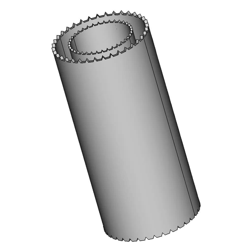 Jig Frame Pipe Tube Manifold Ø48.3 | High-Quality CAD Model_60_30_degree_snapshot