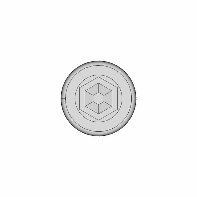 M3 X 6 To 15Mm Hex Socket Cap Screw - Downloadable CAD Representation