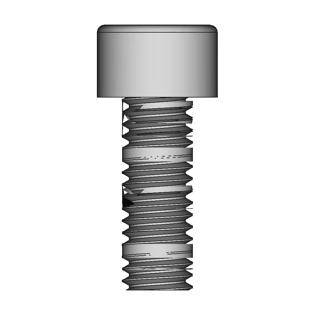 M3 X 6 To 15Mm Hex Socket Cap Screw - Downloadable CAD Representation_90_0_degree_snapshot