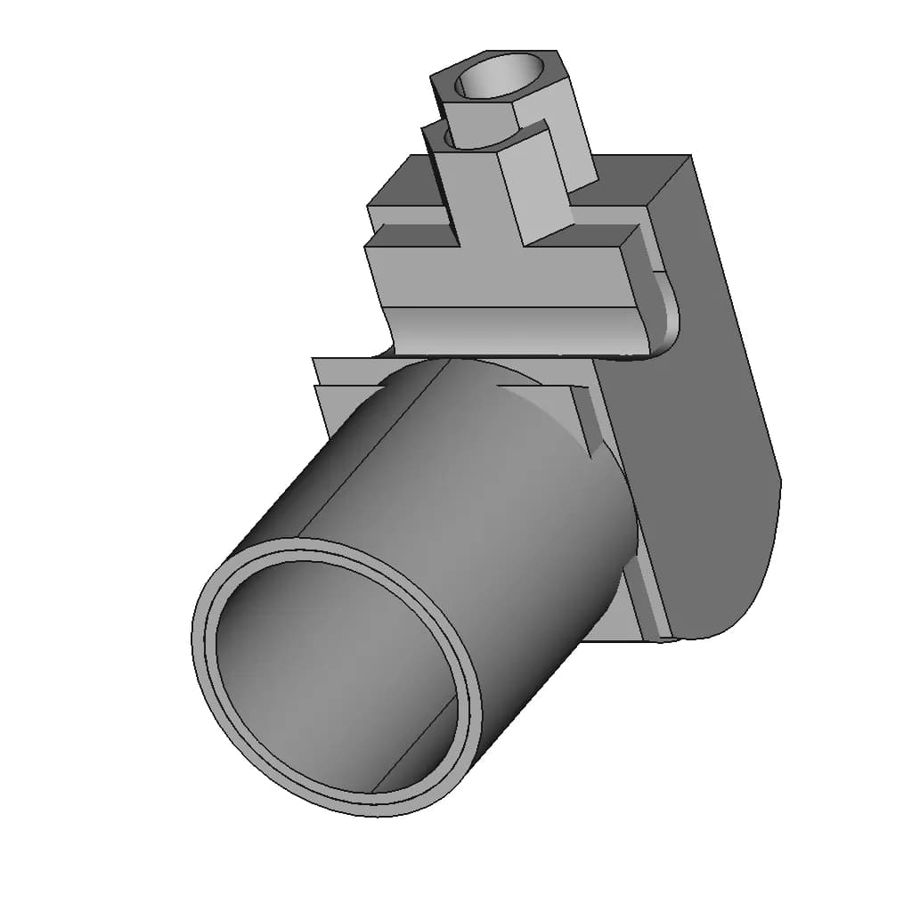3D Bioreactor For Food Production - Downloadable CAD Representation_60_30_degree_snapshot