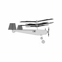 Gyrocopter Mit Doppelrotor - Standard Mechanical Component_0_90_degree_snapshot