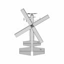 Gyrocopter Mit Doppelrotor - Standard Mechanical Component_270_0_degree_snapshot