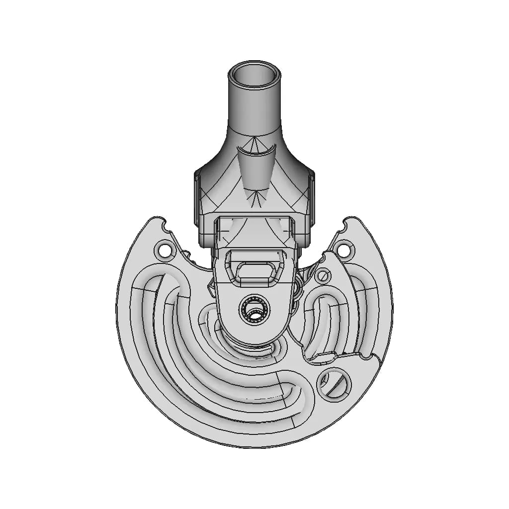 Millennium Hang Glider - Downloadable CAD Representation_0_0_degree_snapshot