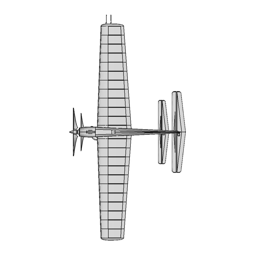 A Model For Air Combat 2 | High-Quality CAD Model_90_0_degree_snapshot