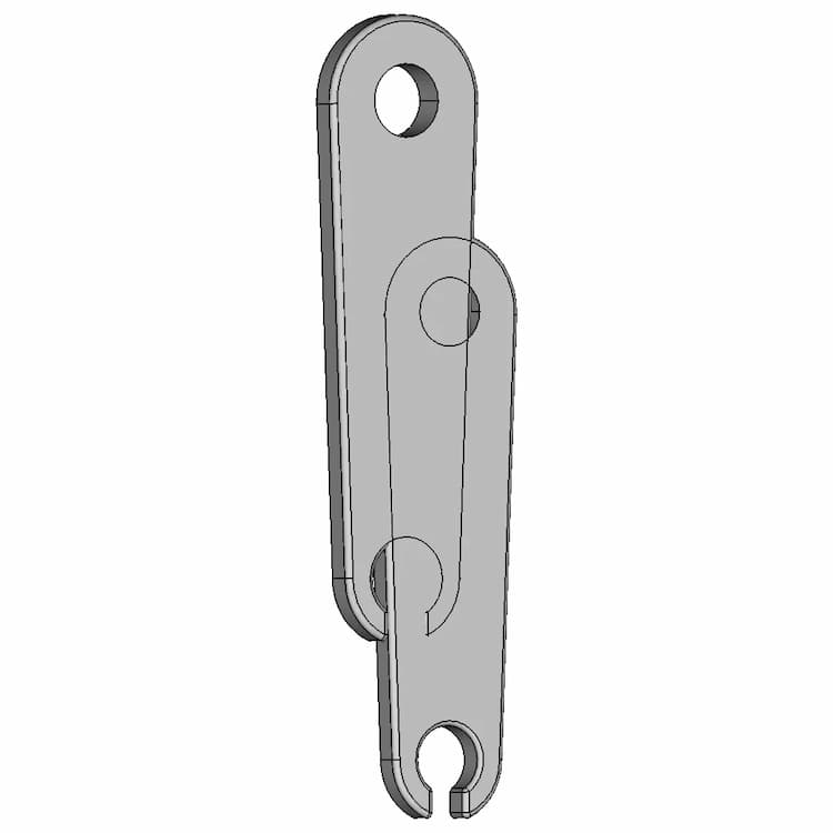 Slot Restricted Spring-Pin Trigger Release Mechanism - Standard Mechanical Component