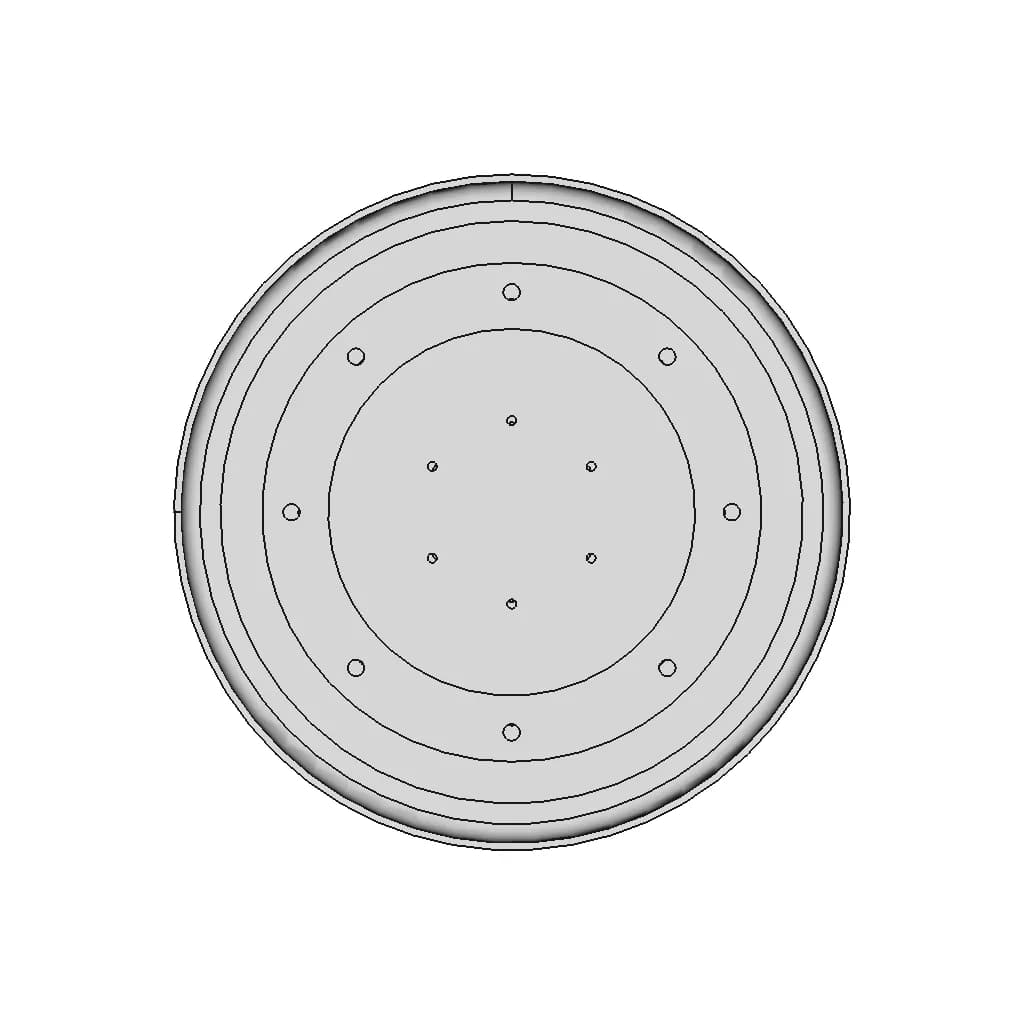 Evtol Out Rotor Type Motor - Standard Mechanical Component_270_0_degree_snapshot