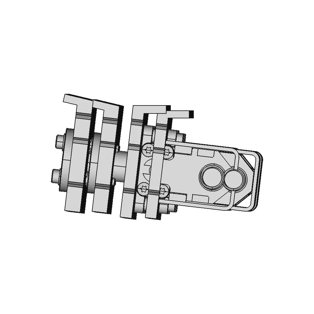 Rc - Retaining Clamp And - Egk Reversible - Downloadable CAD Representation_0_0_degree_snapshot