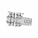 Rc - Retaining Clamp And - Egk Reversible - Downloadable CAD Representation_0_0_degree_snapshot