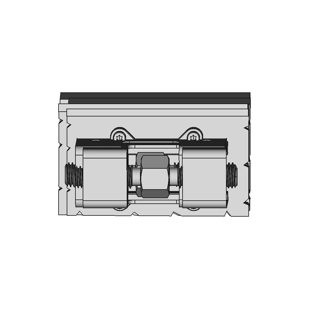 Rc - Retaining Clamp And - Egk Reversible - Downloadable CAD Representation_0_90_degree_snapshot