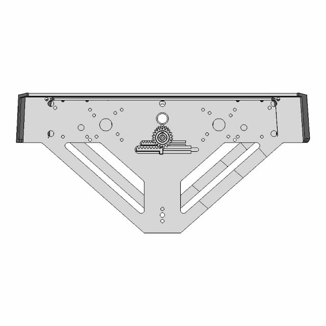 Gear/Rack Mechanism Release | 3D Engineering Design File