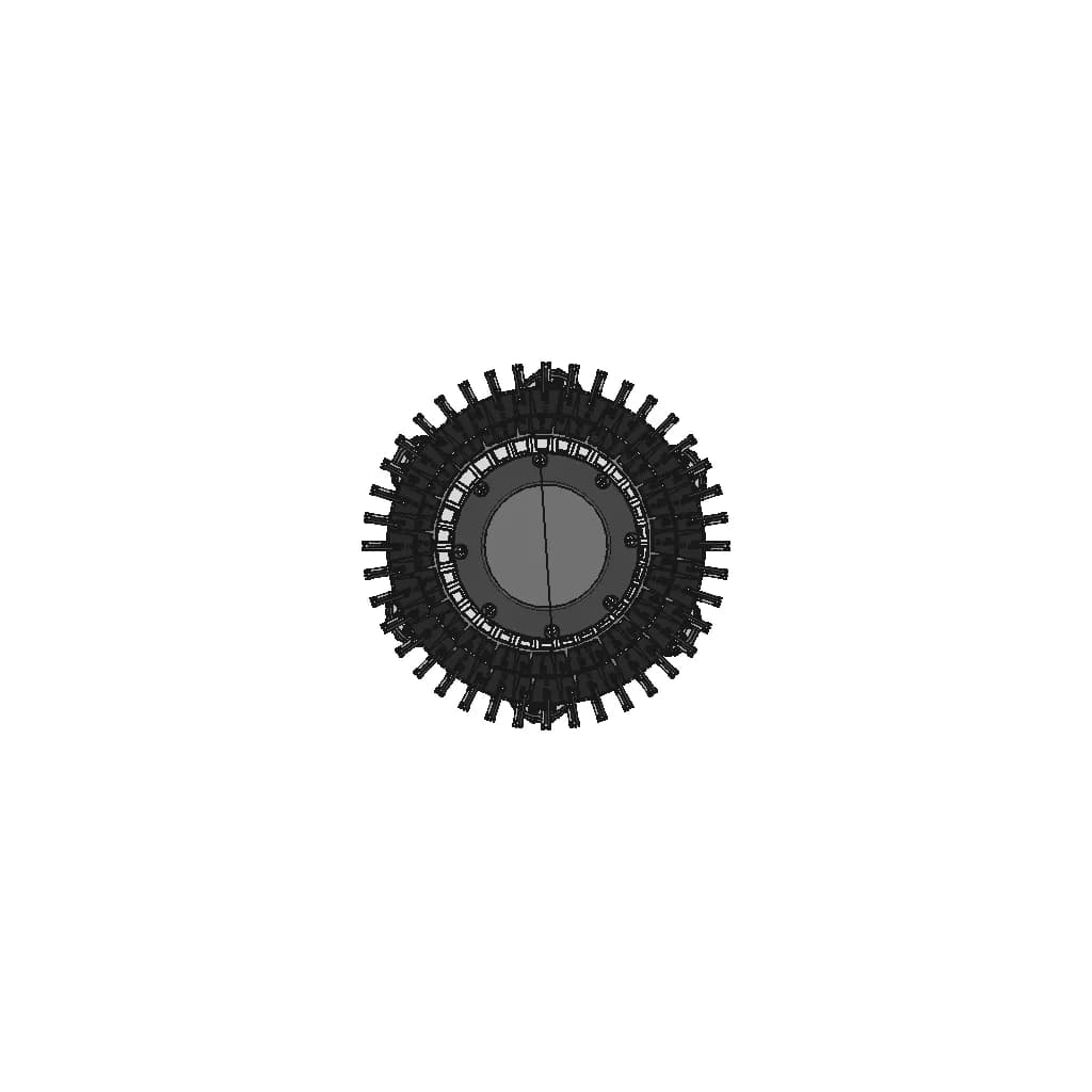 Jet Engine Assembly - Standard Mechanical Component_0_270_degree_snapshot
