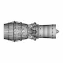 Jet Engine Assembly - Standard Mechanical Component_270_0_degree_snapshot