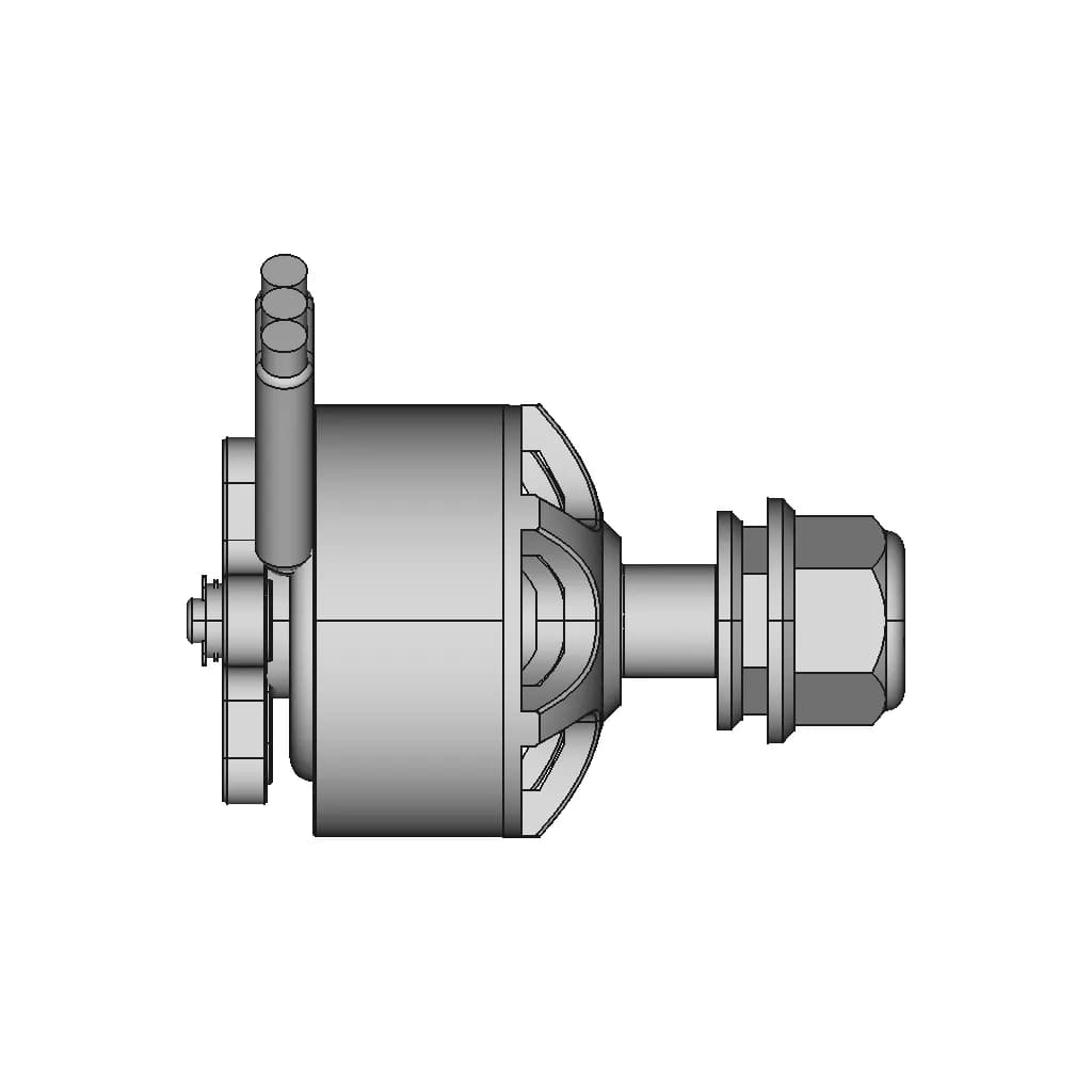 Emax Eco 1407 Motor | 3D Engineering Design File_0_270_degree_snapshot