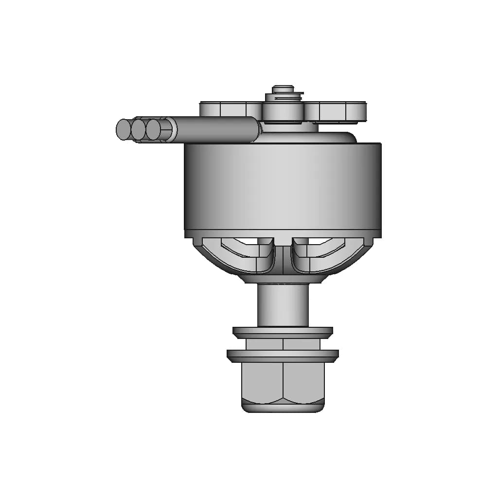 Emax Eco 1407 Motor | 3D Engineering Design File_270_0_degree_snapshot