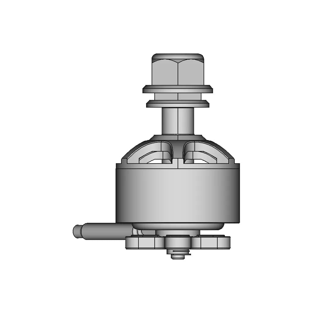 Emax Eco 1407 Motor | 3D Engineering Design File_90_0_degree_snapshot