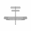 The Rubber-Engined Aircraft Model "Winter Prize" 1966. - Standard Mechanical Component_0_0_degree_snapshot