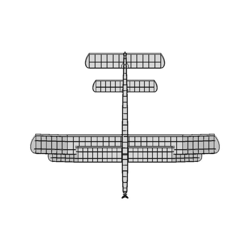 The Rubber-Engined Aircraft Model "Winter Prize" 1966. - Standard Mechanical Component