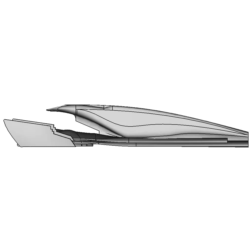 F1 Rb19 Sidepod V3 - Standard Mechanical Component_0_90_degree_snapshot