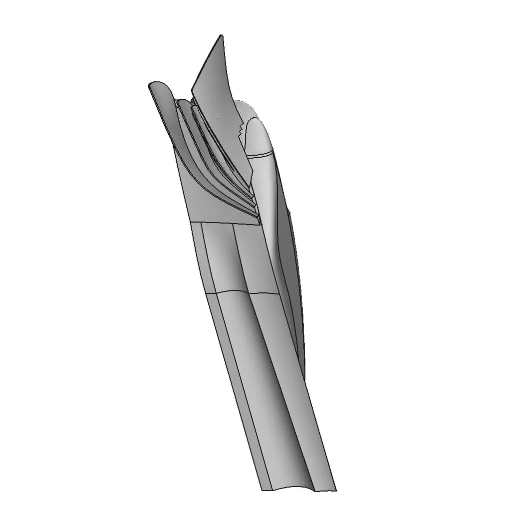 F1 Rb19 Sidepod V3 - Standard Mechanical Component_60_30_degree_snapshot